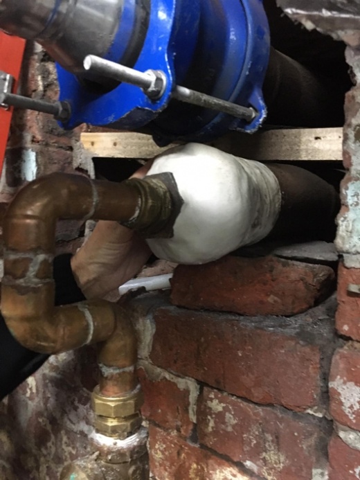 Steel & Iron Welded Pipe Joint Leak Repair & Encapsulation