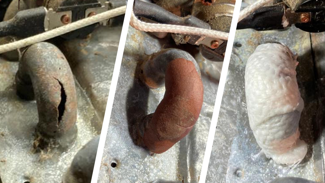 Portable Horse Shower Unit Burst Copper Pipe Repair