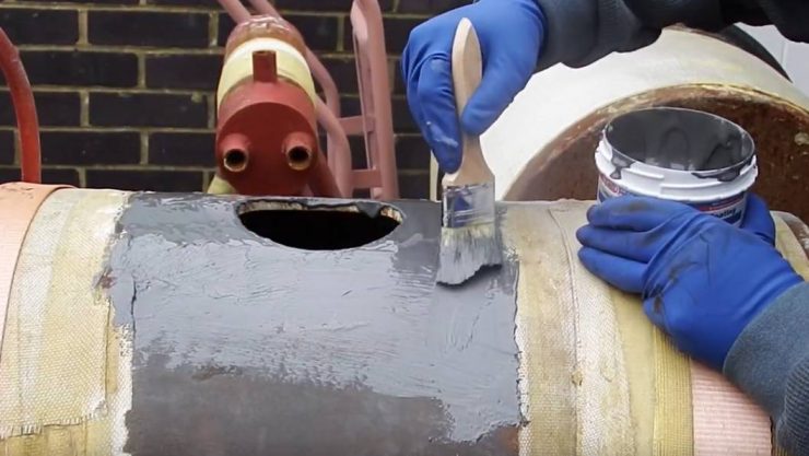 Liquid Metal Epoxy Coating can be used to protect a ppe against corrosion by creating an external shield